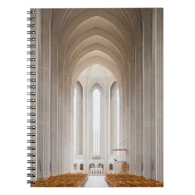 EMPTY CATHEDRAL INTERIOR NOTEBOOK (Front)