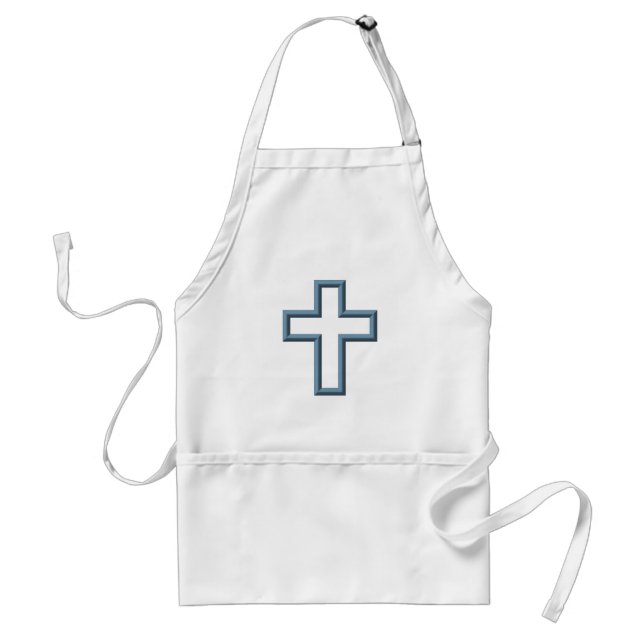 Empty cross adult apron (Front)