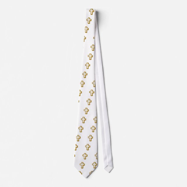 Empty cross neck tie (Front)