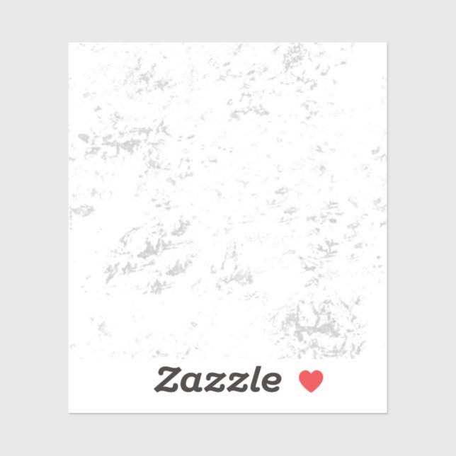 Empty Design Eighteen Sticker (Sheet)