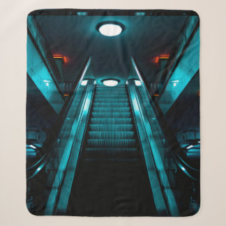 EMPTY ESCALATOR SHERPA BLANKET