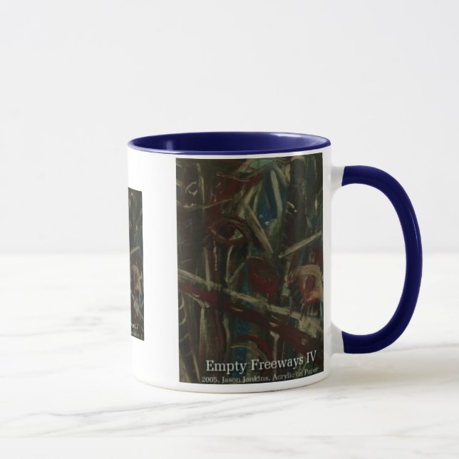 empty freeways IV Mug (Right)