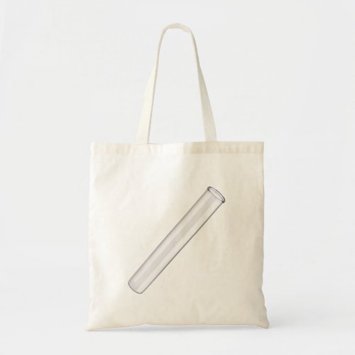 Empty glass test tube tote bag