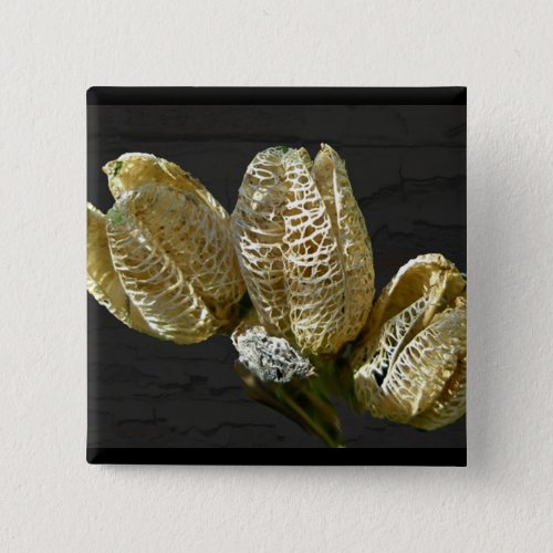Empty Lily Seed Pods Coordinating Items Button