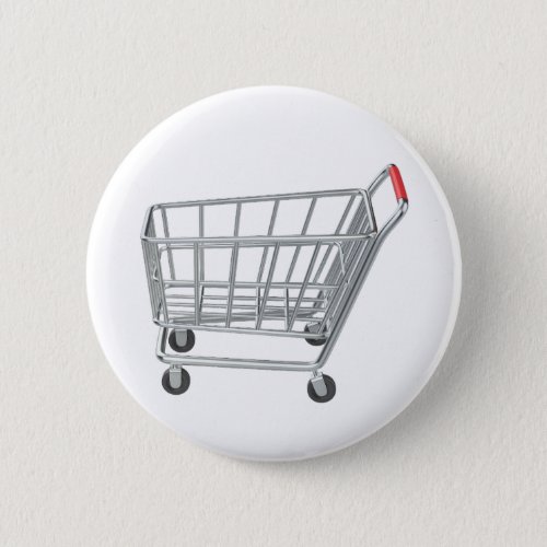 Empty metal shopping cart button
