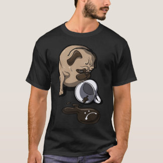 Empty Mug Sad Pug T-Shirt