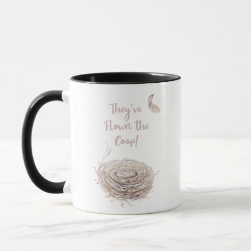 Empty Nest Announcement Mug