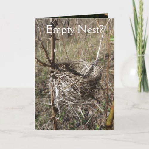 Empty Nest Celebration Card