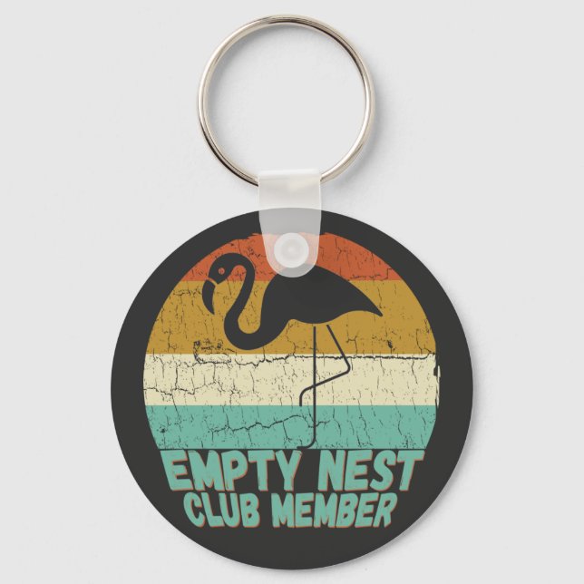 Empty Nest Club, Proud New Member Keychain (Front)