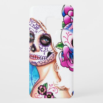 Empty Promises Day Of The Dead Girl Case-mate Samsung Galaxy S9 Case by NeverDieArt at Zazzle