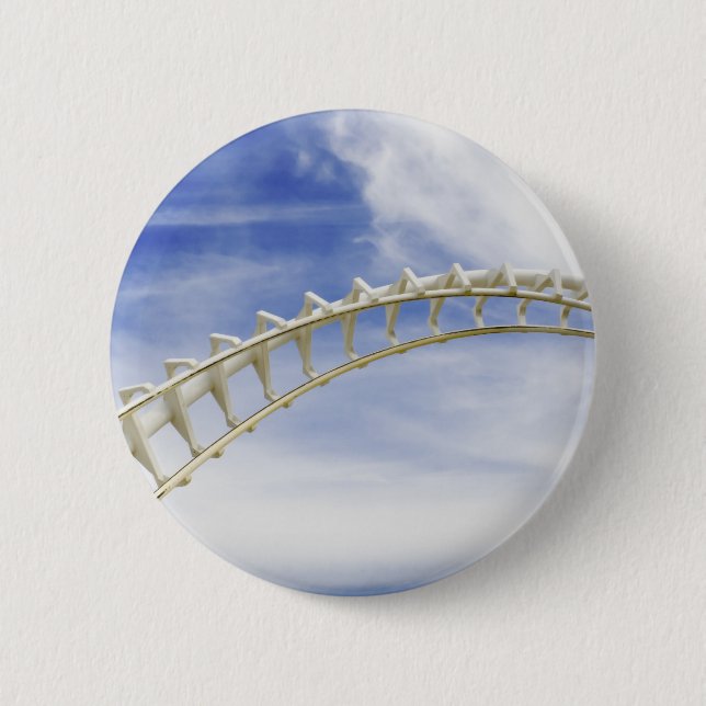 Empty roller coaster tracks button (Front)