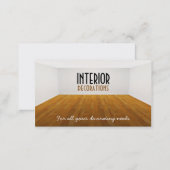 Empty Room Business Card (Front/Back)
