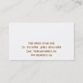 Empty Room Business Card (Back)