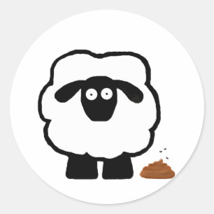 Empty Sheep Stickers
