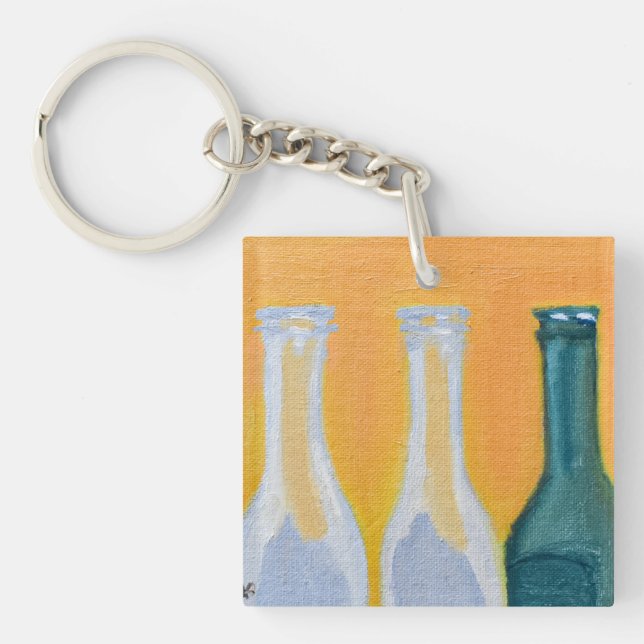 Empty Soda Bottles Keychain (Front)