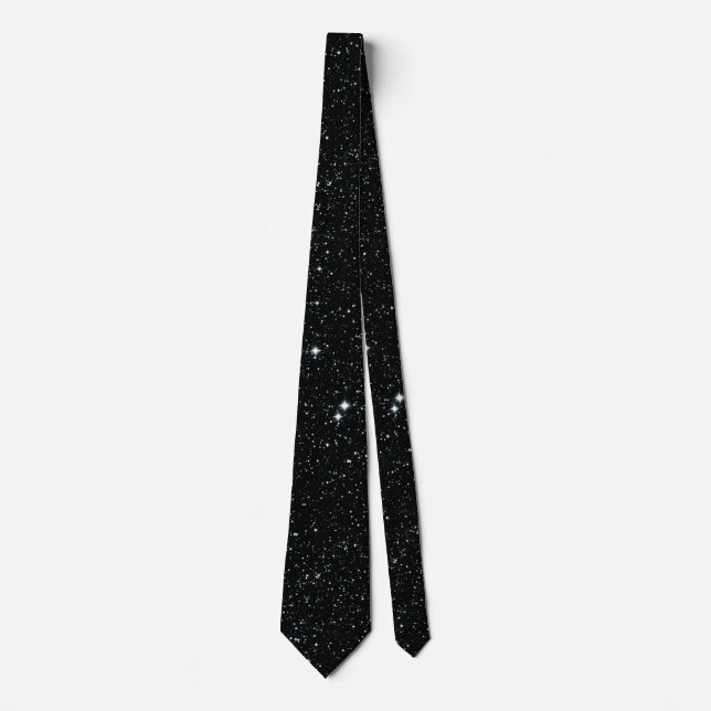 EMPTY SPACE STAR PATTERN (outer space) ~ Neck Tie (Front)