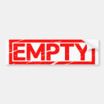 Empty Stamp Bumper Sticker