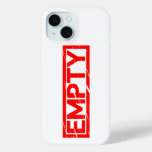 Empty Stamp iPhone 15 Case