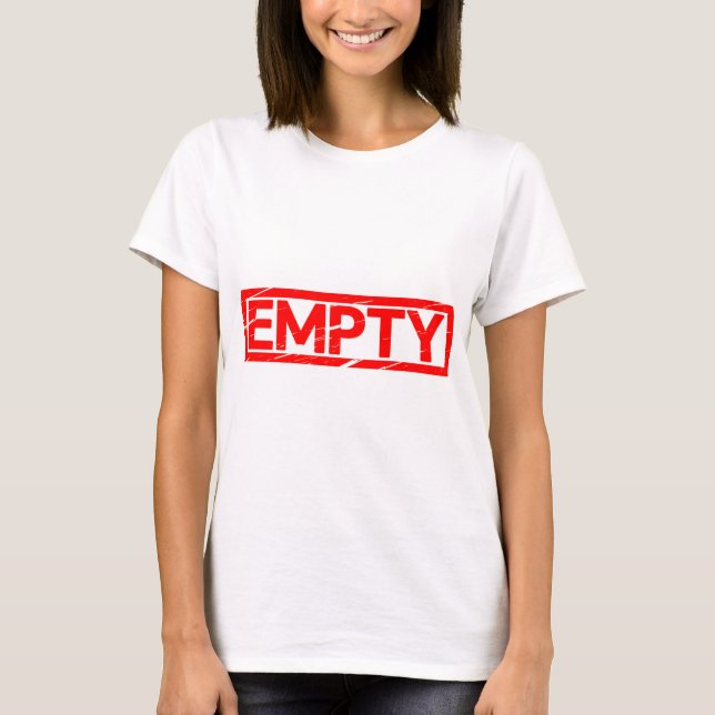 Empty Stamp T-Shirt (Front)