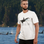 Empty The Tanks Dolphin Free Orca Killer Whale<br><div class="desc">This design was created though digital art. You may change the style of this shirt by choosing More > under the style option. It may be personalized by clicking the customize button and changing the color, adding a name, initials or your favorite words. Contact me at colorflowcreations@gmail.com if you with...</div>