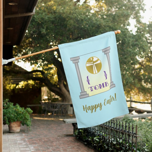 Empty Tomb House Flag (In SItu)