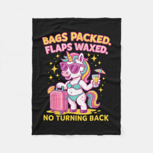 Emrring Funny Inappropriate Travel Adult Humor Vac Fleece Blanket