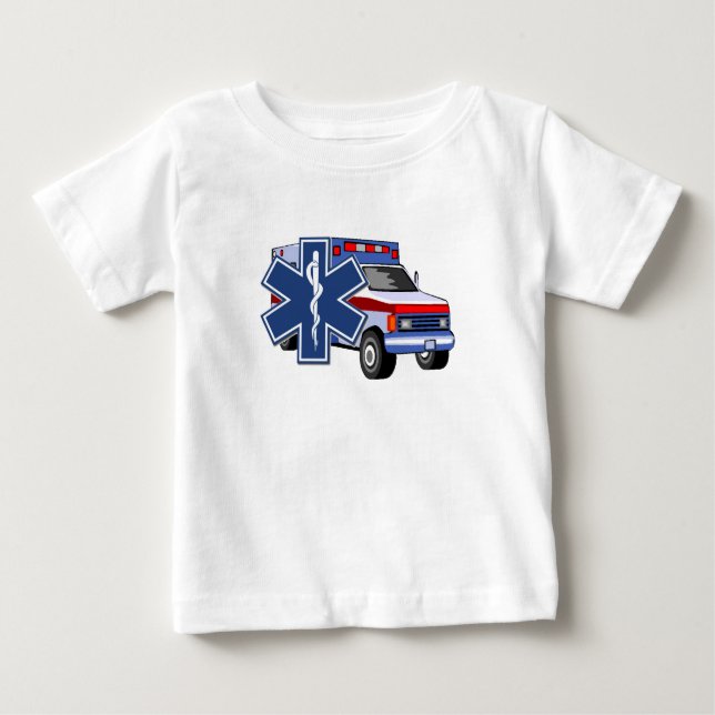 EMS Ambulance Baby T-Shirt (Front)