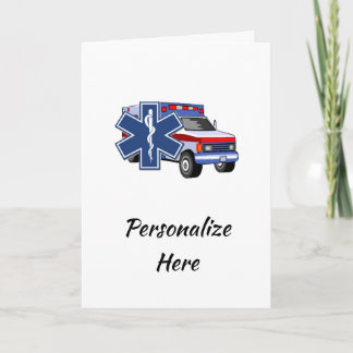 EMS Ambulance Card