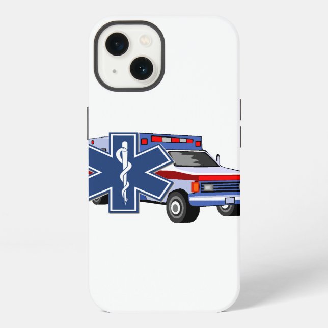 EMS Ambulance Iphone Case (Back)
