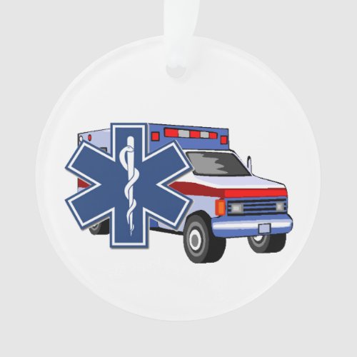 EMS Ambulance Ornament