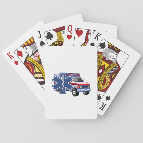 EMS Ambulance Playing Cards