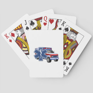 EMS Ambulance Poker Cards