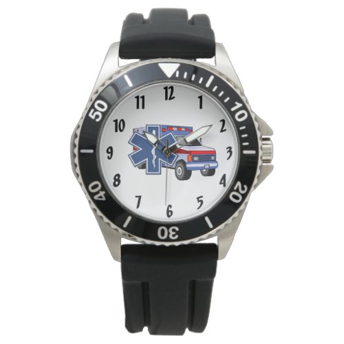 EMS Ambulance Wristwatch