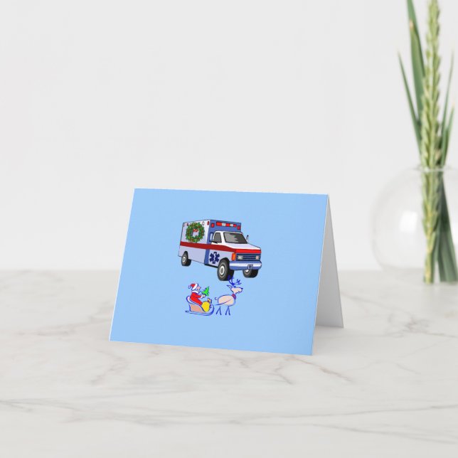 EMS Christmas Gifts Holiday Card (Front)