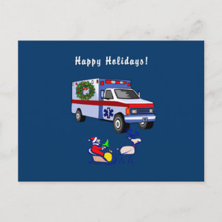 EMS Christmas Gifts Holiday Postcard