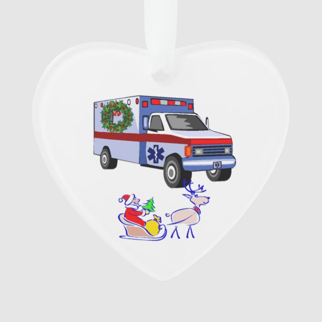 EMS Christmas Ornament (Front)