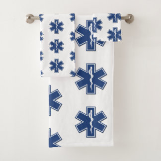 EMS Emergency Logo Bath Towel Set