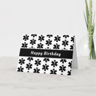 EMS Emergency Logo  Card