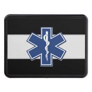 EMS Emergency Logo Hitch Cover