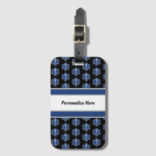 EMS Emergency Logo Luggage Tag