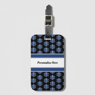 EMS Emergency Logo Luggage Tag