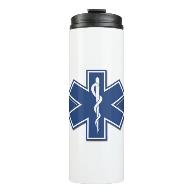 EMS Emergency Logo    Thermal Tumbler (Front)