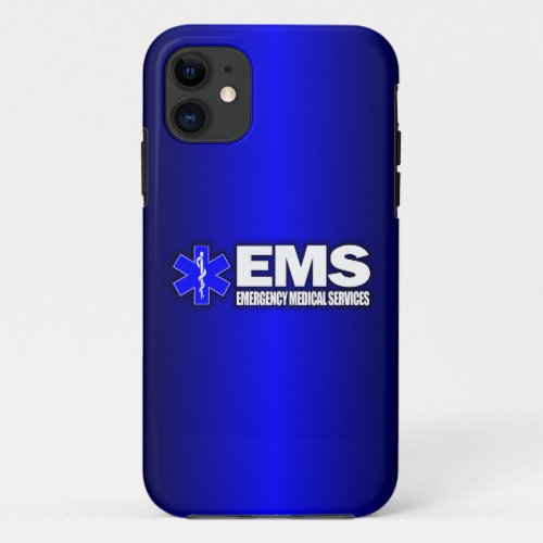 EMS _Emergency Medical Services iPhone 11 Case
