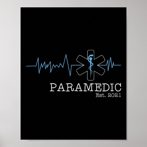 EMS Emergency Paramedic Est 2021 Student Poster