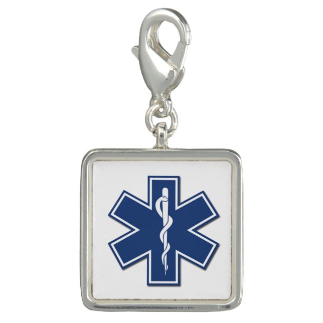 EMS EMT Paramedic Charm (Front)