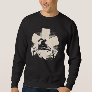 Ems Emt Paramedic Nurse Halloween Sweatshirt