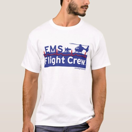 EMS Flight Crew Helicopter Alternate Logo T_Shirt