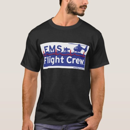 EMS Flight Crew Helicopter Alternate Logo T_Shirt
