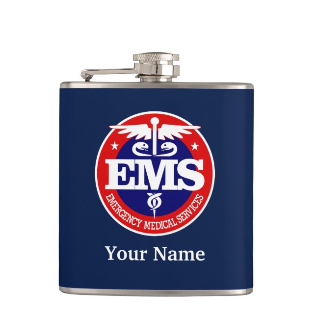 EMS gift ideas Hip Flask (Front)