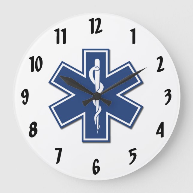 EMS Gifts Large Clock (Front)